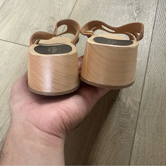 Swedish Hasbeens Handmade Luxury Slipper Clogs - Picture 5 of 6